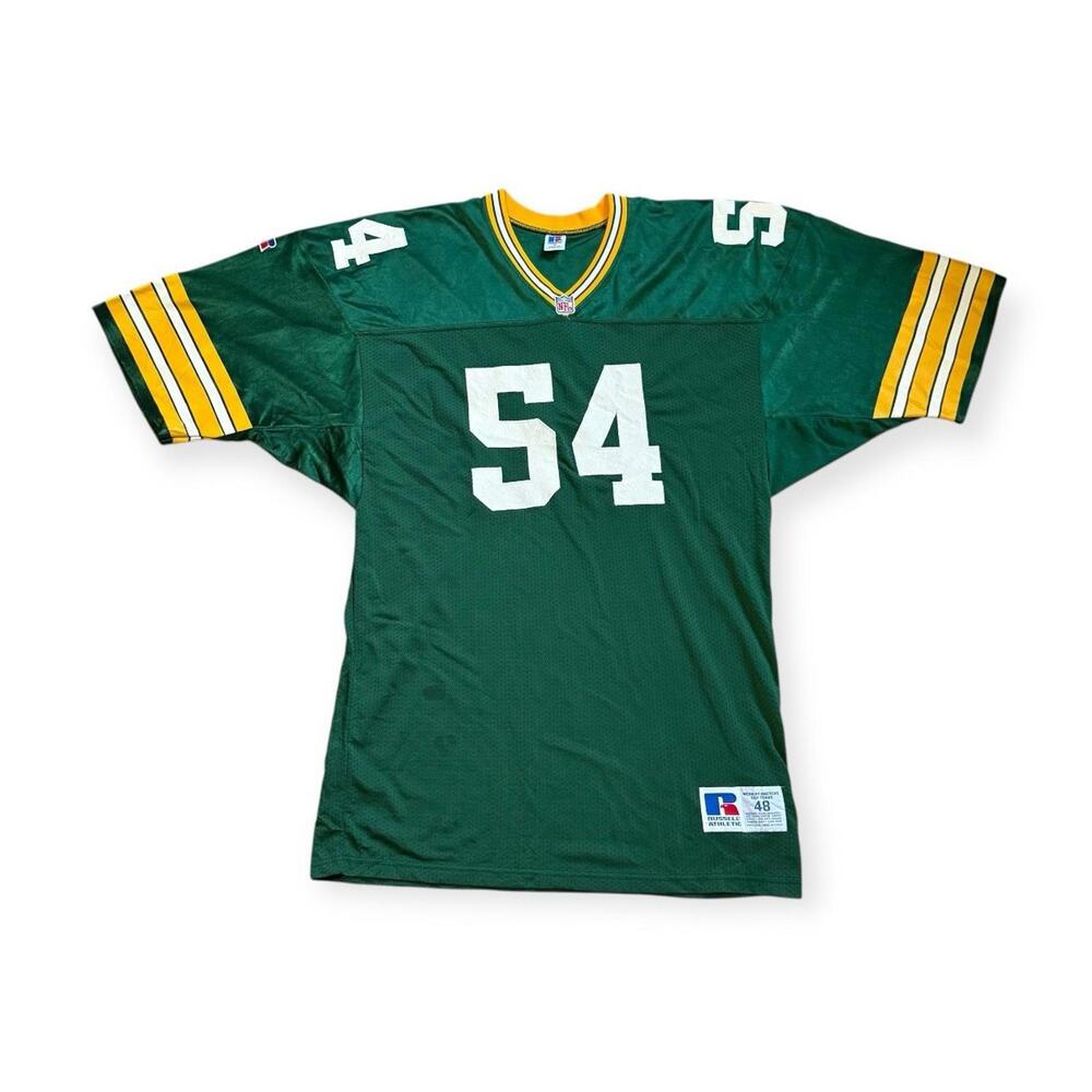 Vintage 90s Russell Athletic Green Bay Packers #54 Seth Joyner Jersey 48 Men’s